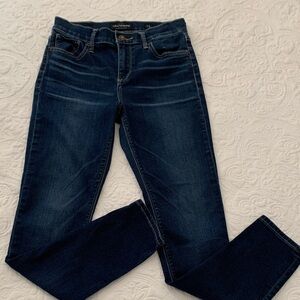 Lucky Brand Women's Dark Indigo Skinny Jeans